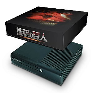 Xbox 360 Super Slim Capa Anti Poeira - Attack On Titan #b