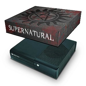 Xbox 360 Super Slim Capa Anti Poeira - Sobrenatural
