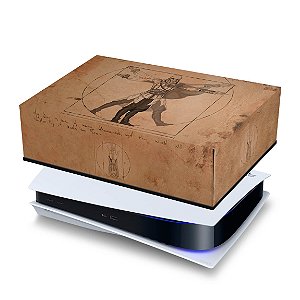 PS5 Fat Capa Anti Poeira - Assassin’S Creed Vitruviano