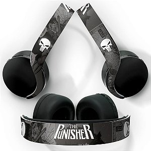 PS5 Skin Headset Pulse 3D - The Punisher Justiceiro Comics