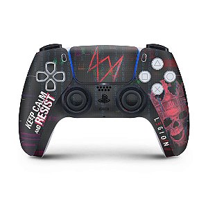 Skin PS5 Controle - Watch Dogs Legion