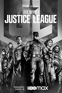 Poster Liga da Justiça Zack Snyder A