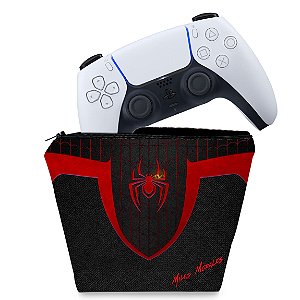 Capa PS5 Controle Case - Spider-Man: Miles Morales