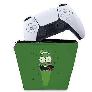Capa PS5 Controle Case - Pickle Rick And Morty