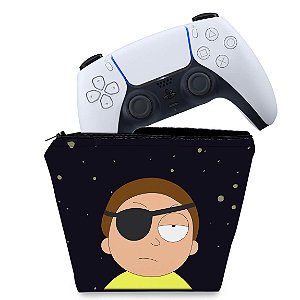 Capa PS5 Controle Case - Morty Rick And Morty