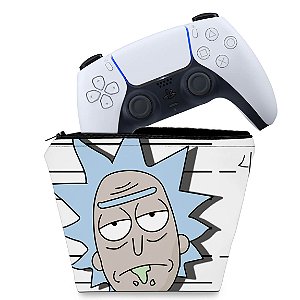 Capa PS5 Controle Case - Rick And Morty