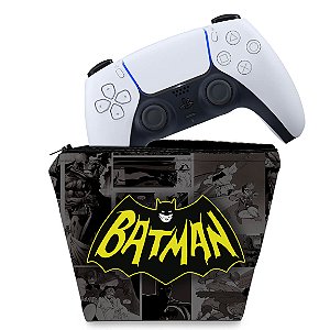 Capa PS5 Controle Case - Batman Comics