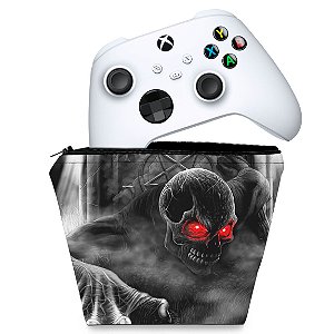 Capa Xbox Series S X Controle Case - Caveira Skull