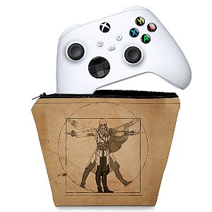 Capa Xbox Series S X Controle Case - Assassin’S Creed Vitruviano