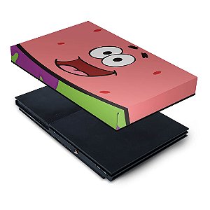 PS2 Slim Capa Anti Poeira - Patrick Bob Esponja