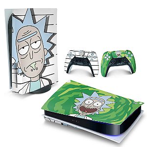Skin PS5 - Rick And Morty