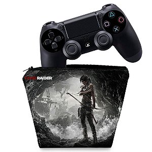 Capa PS4 Controle Case - Tomb Raider