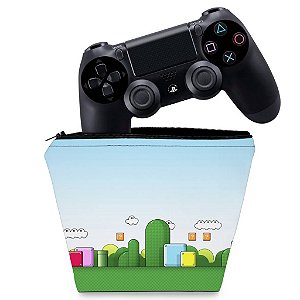 PS4 Pro Capa Anti Poeira - Super Mario Bros - Pop Arte Skins