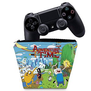 Capa PS4 Controle Case - Hora De Aventura