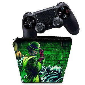 Capa PS4 Controle Case - Charada Batman