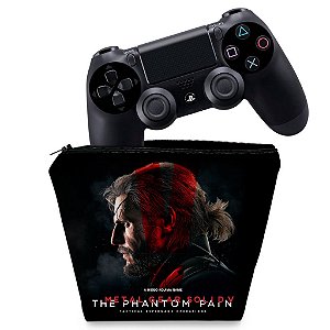 Capa PS4 Controle Case - Metal Gear Solid 5: The Phantom Pain