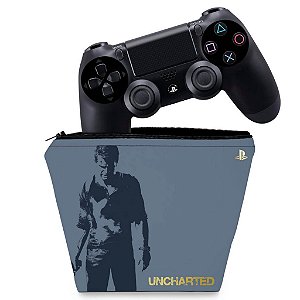 Capa PS4 Controle Case - Uncharted 4 Limited Edition