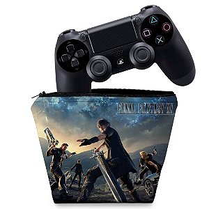 Capa PS4 Controle Case - Final Fantasy Xv #B