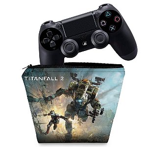 Capa PS4 Controle Case - Titanfall 2 #A