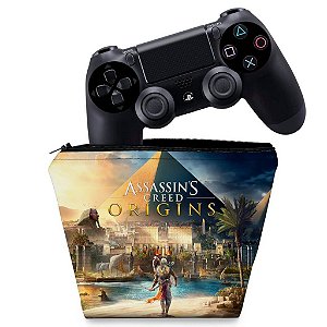 Capa PS4 Controle Case - Assassins Creed Origins