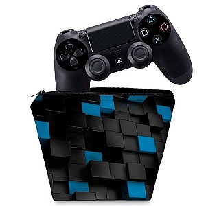 Capa PS4 Controle Case - Cubos