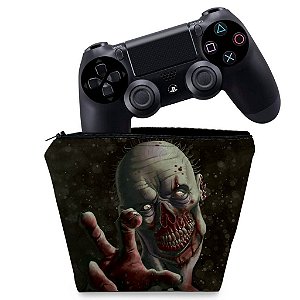 Capa PS4 Controle Case - Zombie Zumbi The Walking