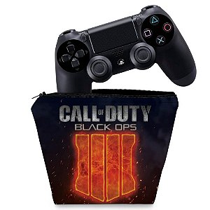 Capa PS4 Controle Case - Call Of Duty Black Ops 4