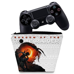 Capa PS4 Controle Case - Shadow Of The Tomb Raider