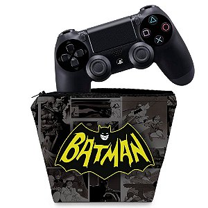 Capa PS4 Controle Case - Batman Comics