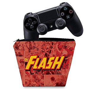 Capa PS4 Controle Case - The Flash Comics