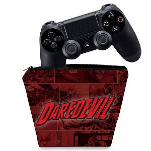 Capa PS4 Controle Case - Daredevil Demolidor Comics