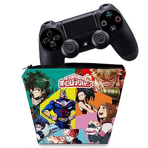 Capa PS4 Controle Case - Boku No Hero Academia