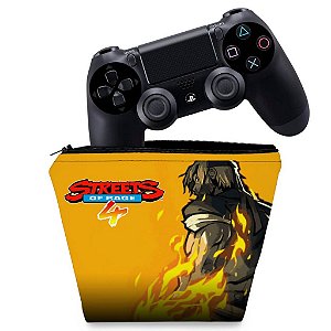 Capa PS4 Controle Case - Streets Of Rage 4