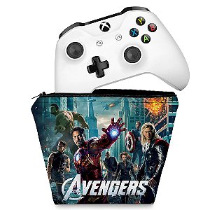 Capa Xbox One Controle Case - The Avengers - Os Vingadores