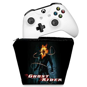 Capa Xbox One Controle Case - Ghost Rider - Motoqueiro Fantasma #B