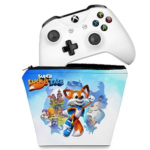 Capa Xbox One Controle Case - Super Lucky's Tale