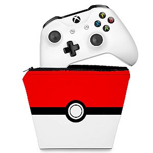 Capa Xbox One Controle Case - Pokemon Pokebola