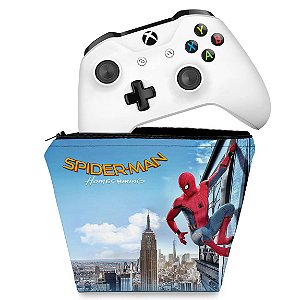 Capa Xbox One Controle Case - Homem Aranha - Spiderman Homecoming