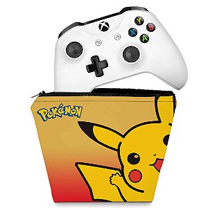 Capa Xbox One Controle Case - Pokemon Pikachu
