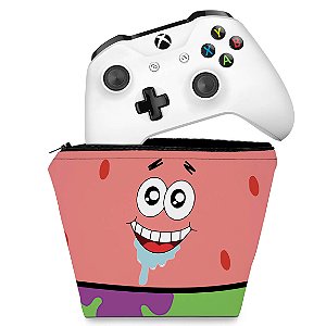 Capa Xbox One Controle Case - Patrick Bob Esponja