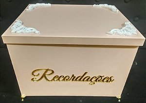 Caixa porta objetos, recordações e utilidades tamanho grande