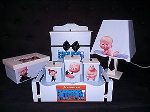 kit higiênico personalizado tema Poderoso chefinho c/7 peças