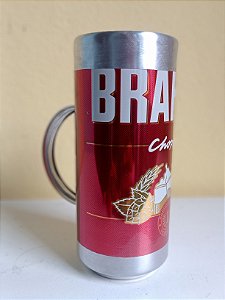 CANECA ARTESANAL DE ALUMINIO COM ALÇA BRAHMA