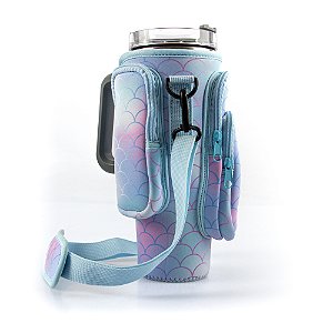 Capa de garrafa de água de neoprene de 30 onças 40 onças para Stanley Quencher C