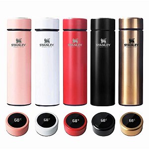 Garrafa Térmica Com Visor De Temperatura