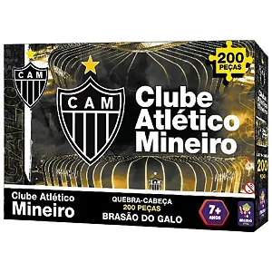 Quebra Cabeça Atlético Mineiro 200 Peças 2571