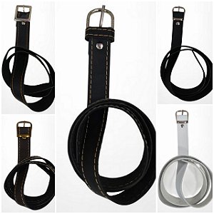 Cinto Infantil C/ Fivela Para Meninos Várias Cores e Tamanhos