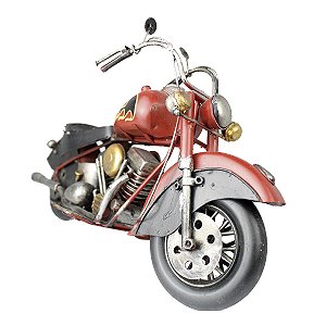 Miniatura Colecionável Moto Red Fire 1208 Verito