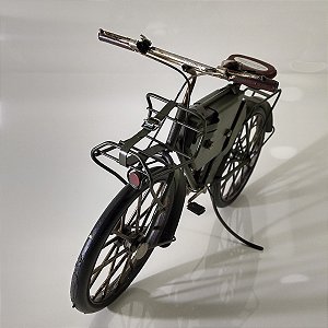 Miniatura Colecionável Bicicleta Verde 30cm Verito