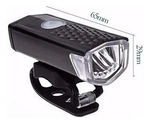 Farol Led Lanterna Bike Bicicleta Recarregável Usb